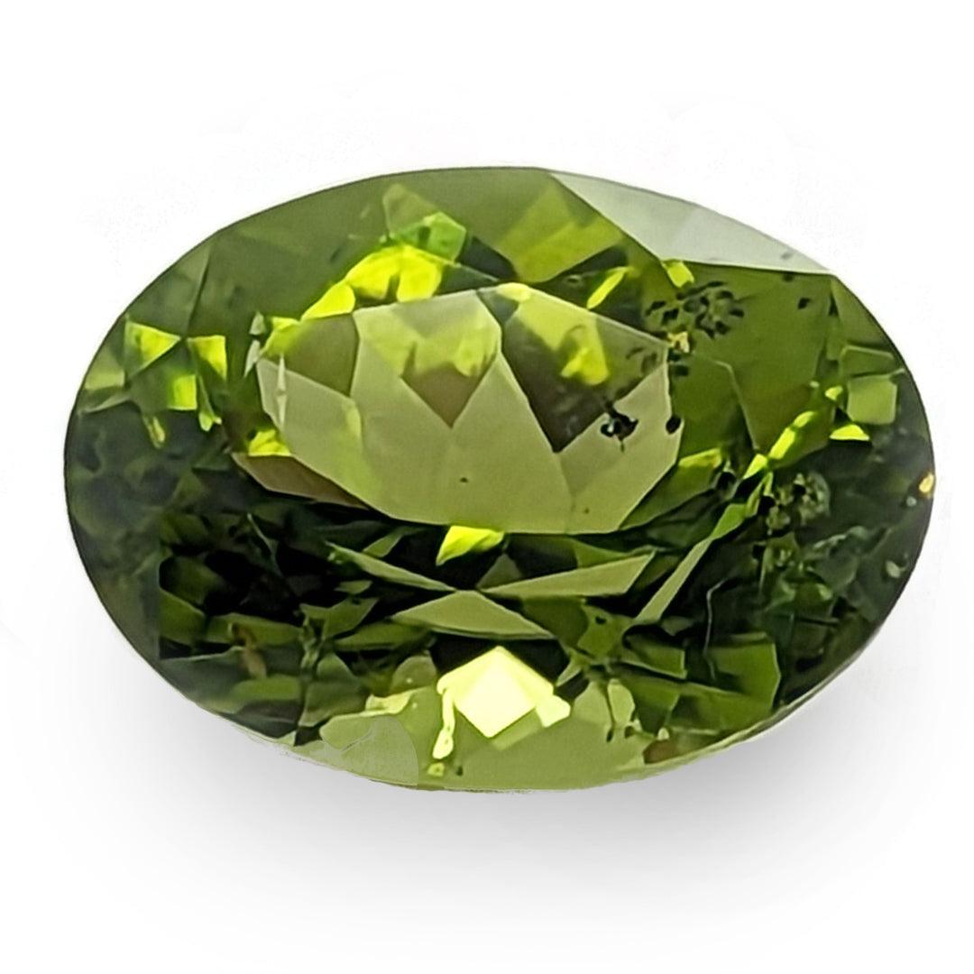 2.68ct Oval Cut Arizona Peridot - The Rutile Ltd