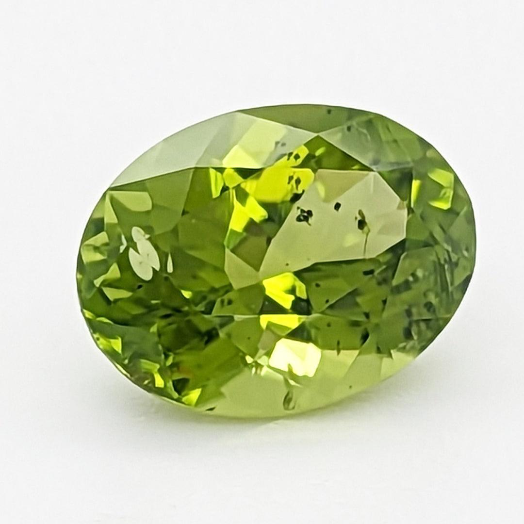 2.68ct Oval Cut Arizona Peridot - The Rutile Ltd