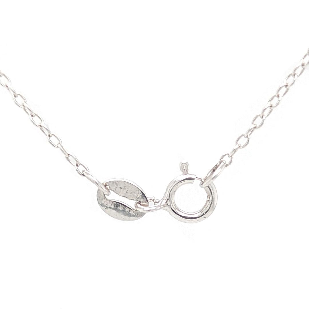 Blue Apatite Spiral Pendant in Sterling Silver - The Rutile Ltd