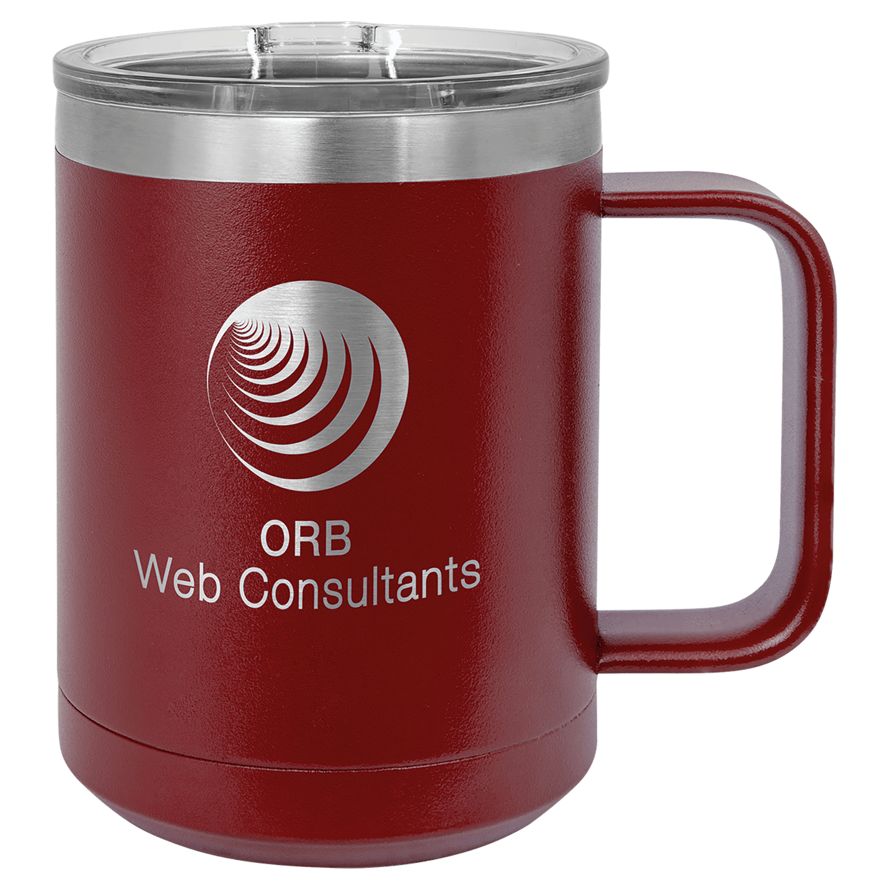 Custom Engraved Vacuum Insulated 15oz Travel Coffee Mug by Polar Camel - The Rutile Ltd