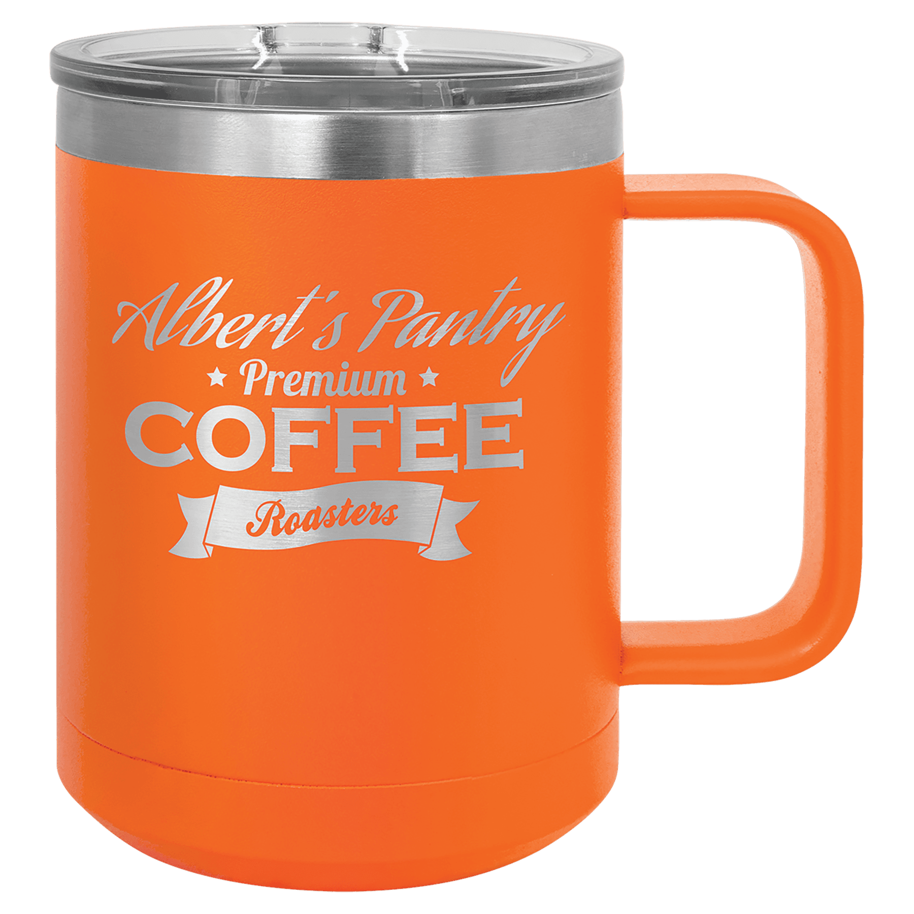 Custom Engraved Vacuum Insulated 15oz Travel Coffee Mug by Polar Camel - The Rutile Ltd