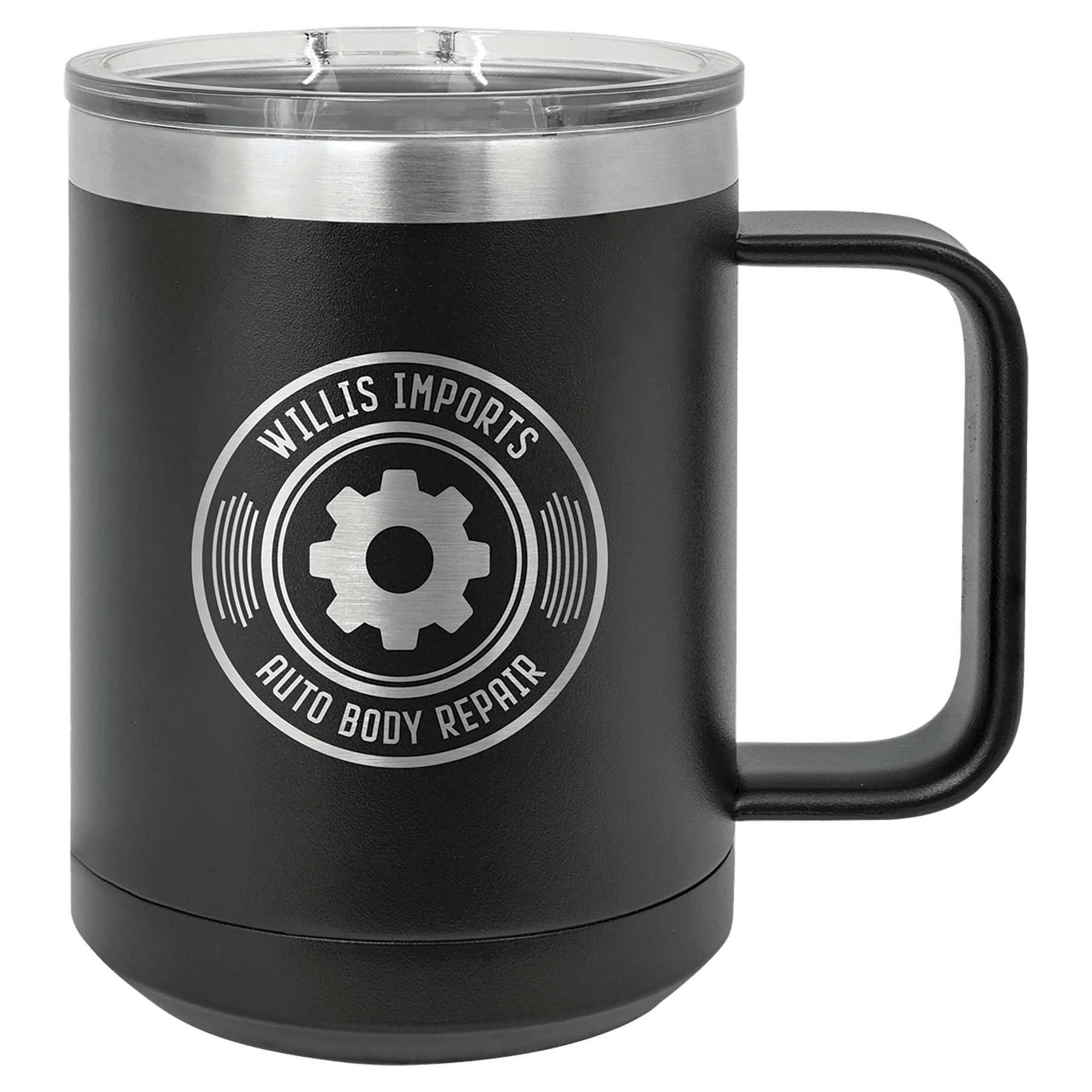 Custom Engraved Vacuum Insulated 15oz Travel Coffee Mug by Polar Camel - The Rutile Ltd