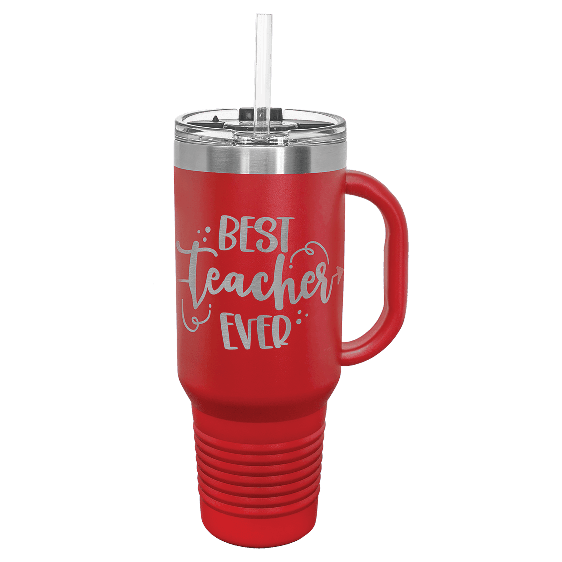 Custom Engraved Vacuum Insulated 40oz Travel Mug with Handle by Polar Camel - The Rutile Ltd