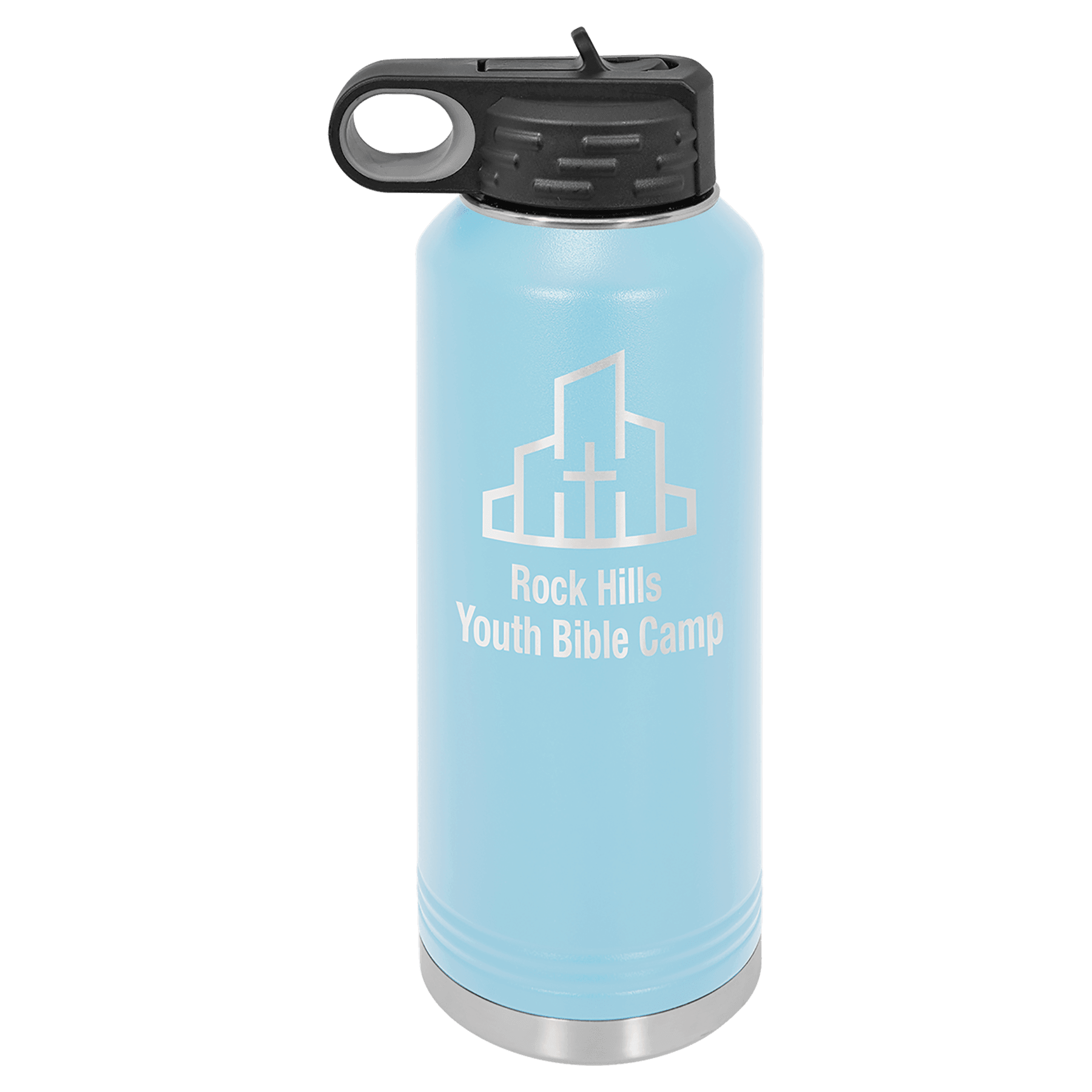 Custom Engraved Vacuum Insulated 40oz Water Bottle by Polar Camel - The Rutile Ltd