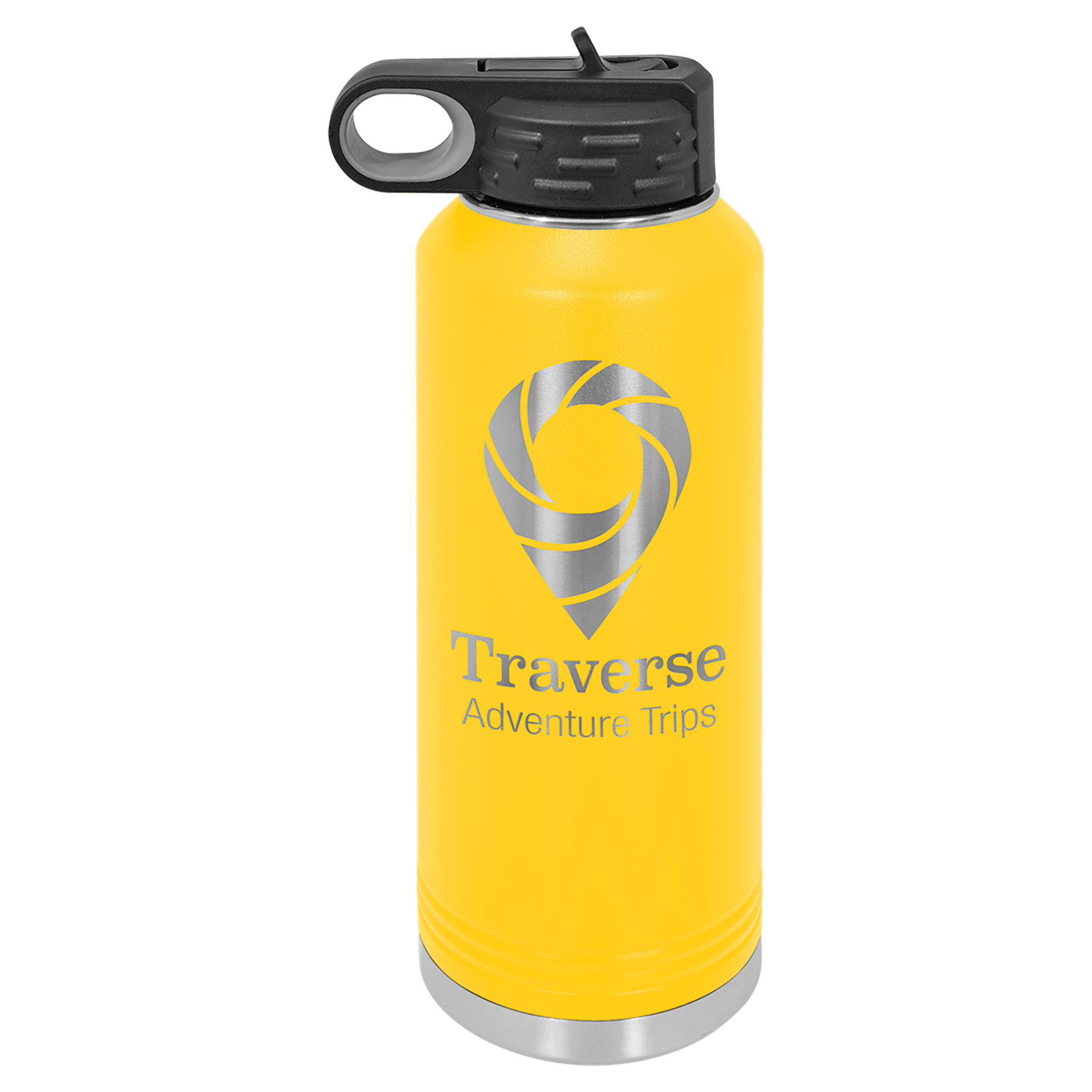 Custom Engraved Vacuum Insulated 40oz Water Bottle by Polar Camel - The Rutile Ltd