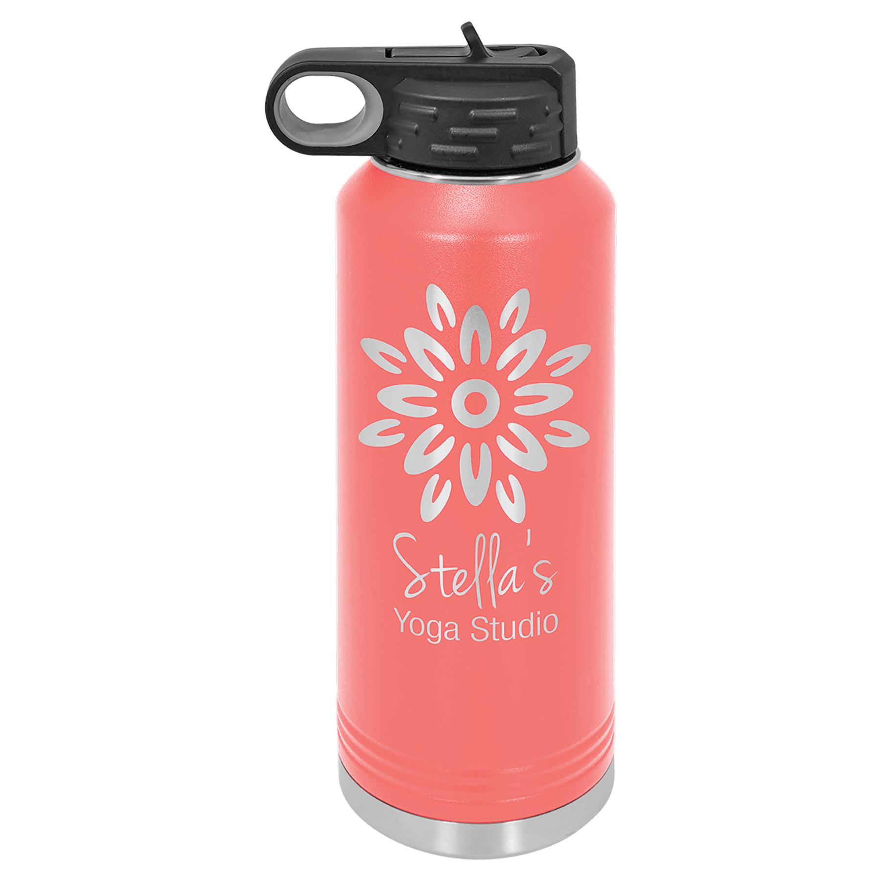 Custom Engraved Vacuum Insulated 40oz Water Bottle by Polar Camel - The Rutile Ltd