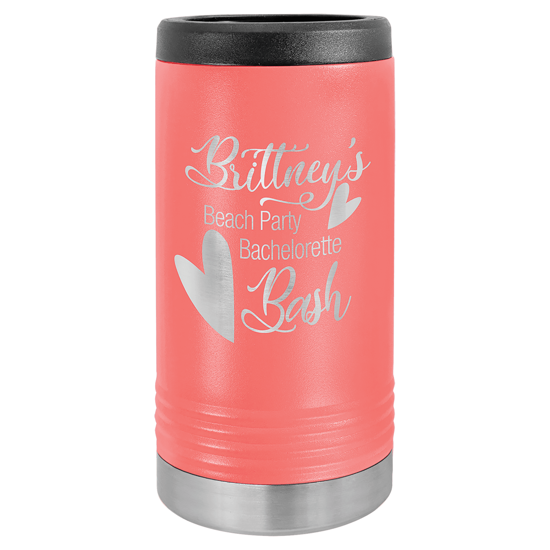 Slim Can Vacuum Insulated Beverage Holder with Custom Engraving by Polar Camel - The Rutile Ltd