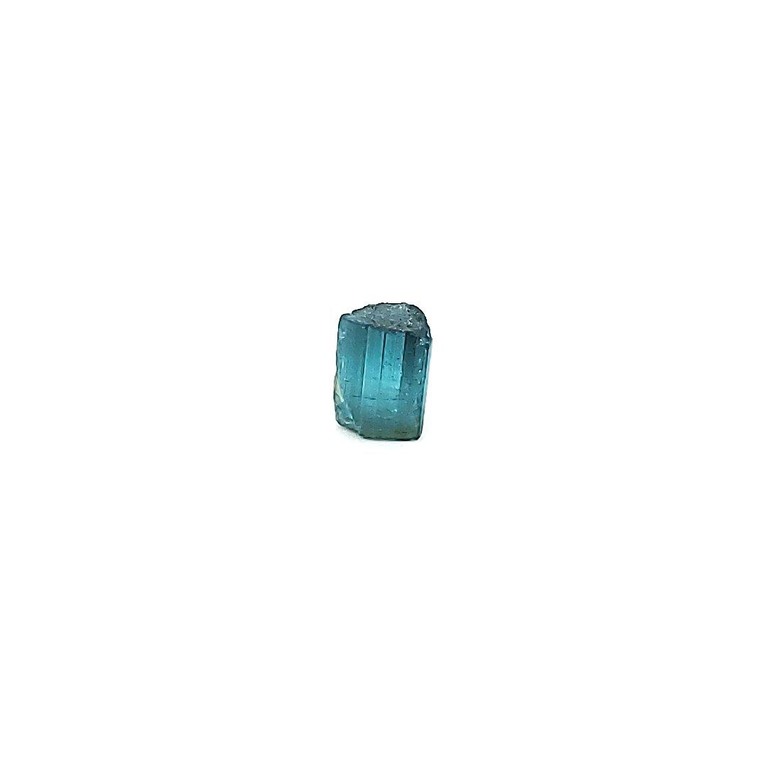 3.56ct Indicolite / Blue Tourmaline Rough Mineral Specimen - The Rutile Ltd