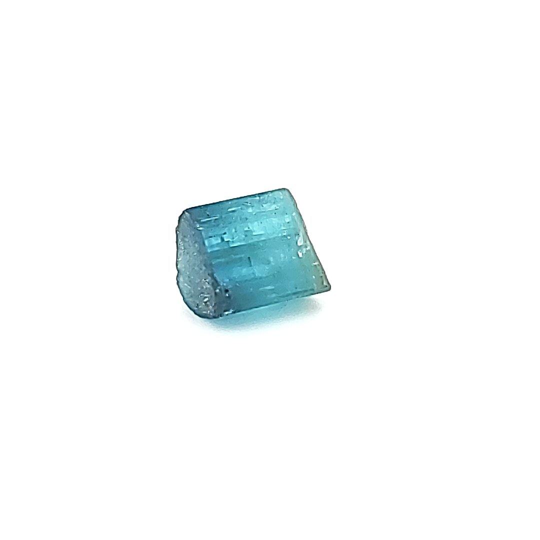 3.56ct Indicolite / Blue Tourmaline Rough Mineral Specimen - The Rutile Ltd