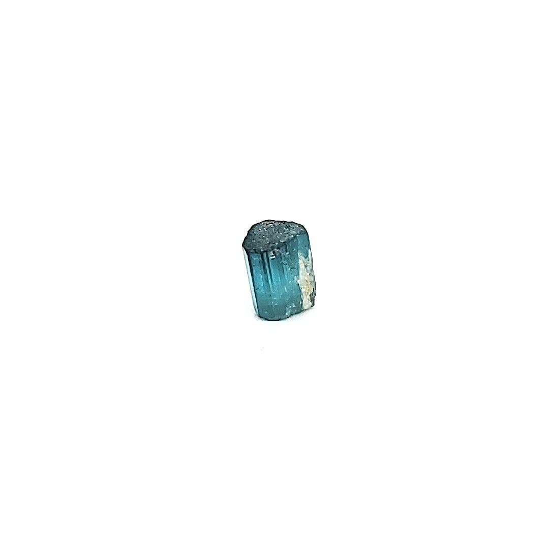 3.56ct Indicolite / Blue Tourmaline Rough Mineral Specimen - The Rutile Ltd