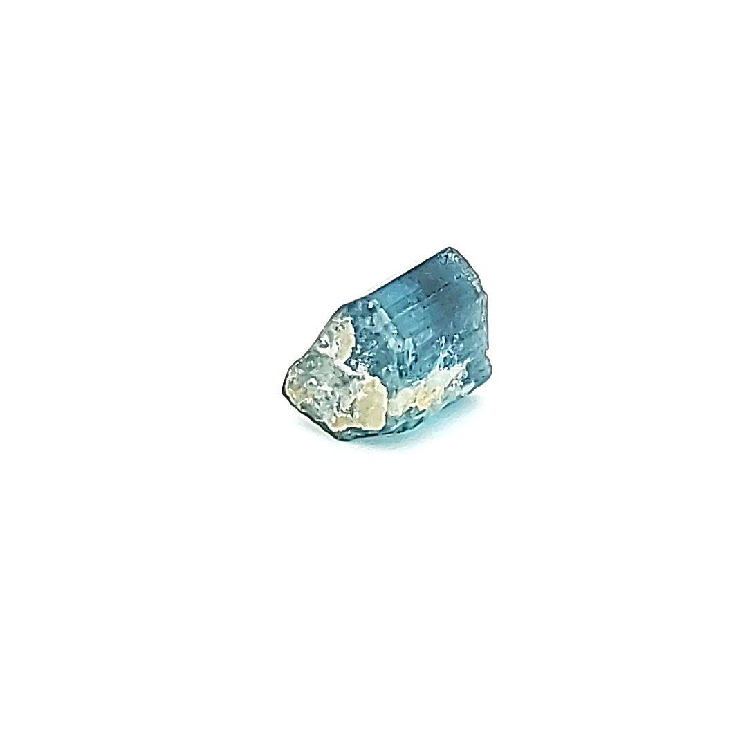 3.56ct Indicolite / Blue Tourmaline Rough Mineral Specimen - The Rutile Ltd