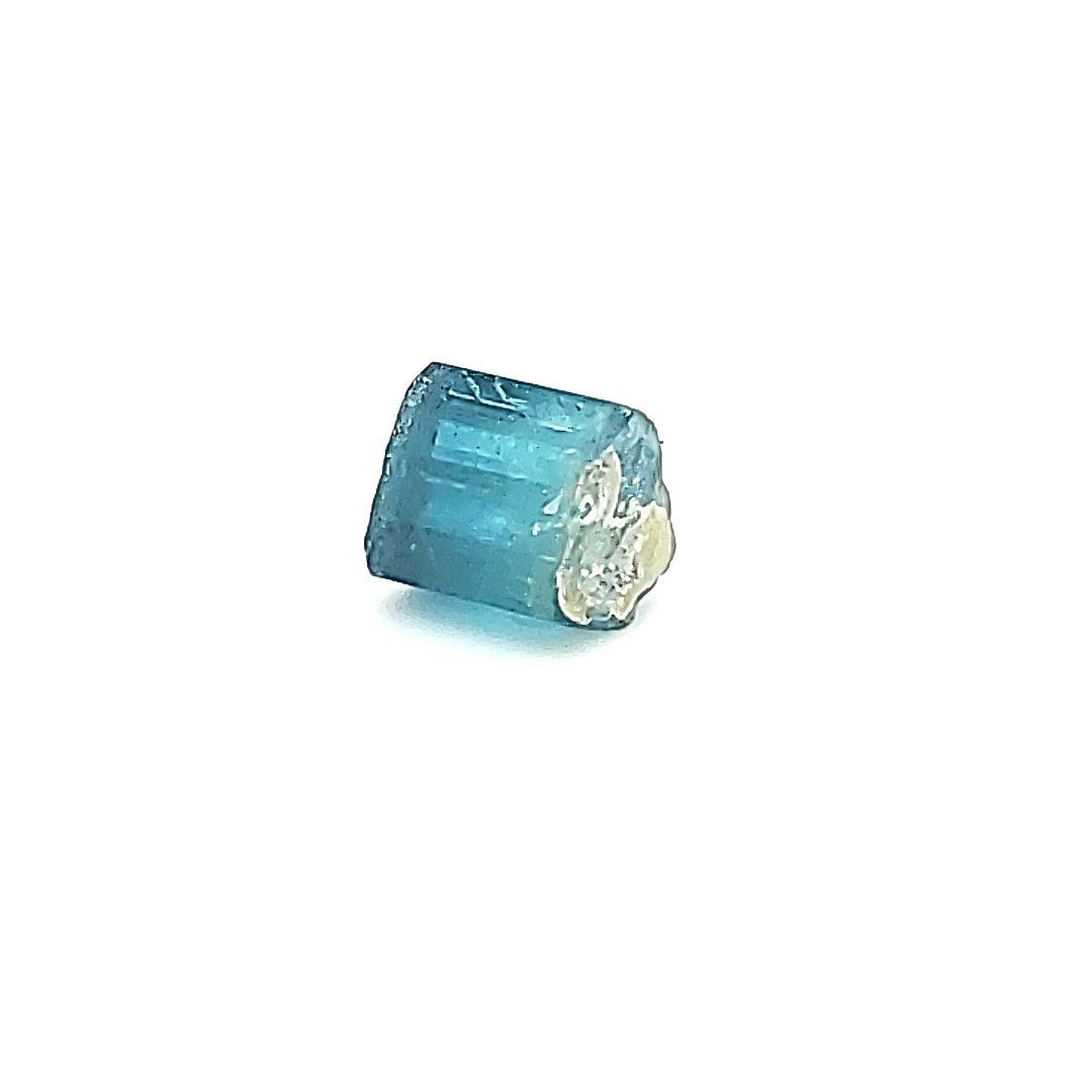 3.56ct Indicolite / Blue Tourmaline Rough Mineral Specimen - The Rutile Ltd