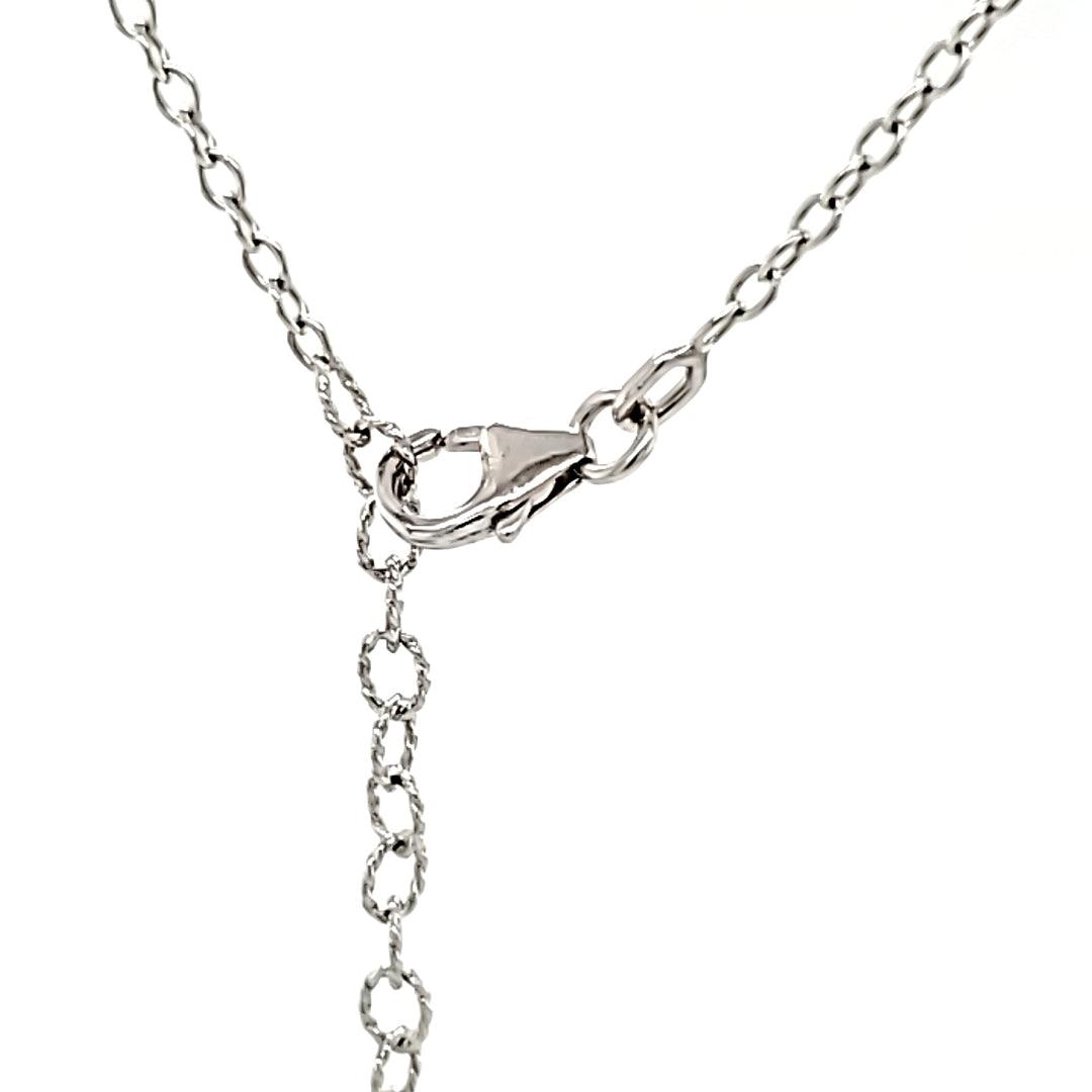 “Hydra” - Larimar, Blue Topaz, & Sapphire Pendant in Sterling Silver - The Rutile Ltd