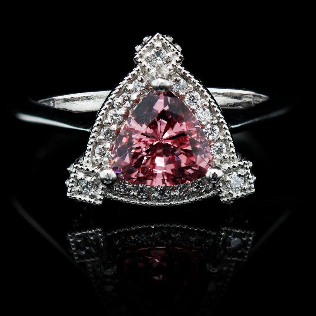 Vintage Inspired Manhenge Garnet and Diamond Platinum Ring - A collector’s dream - The Rutile Ltd