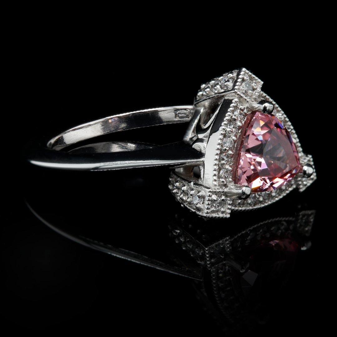 Vintage Inspired Manhenge Garnet and Diamond Platinum Ring - A collector’s dream - The Rutile Ltd