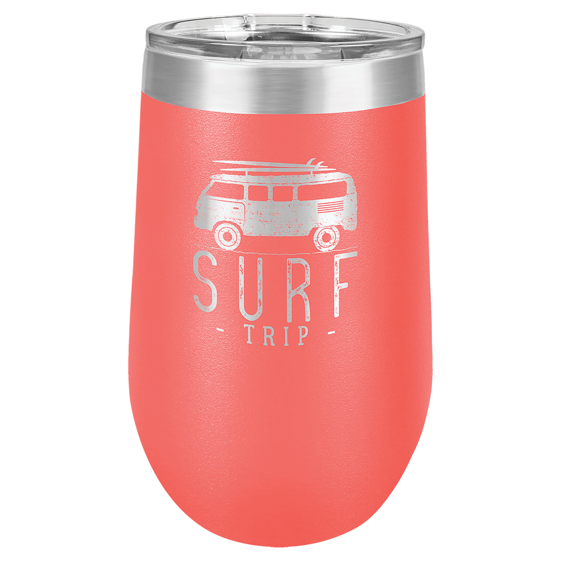 16oz Vacuum Insulated Stemless Wine Tumbler with Custom Engraving by Polar Camel - The Rutile Ltd