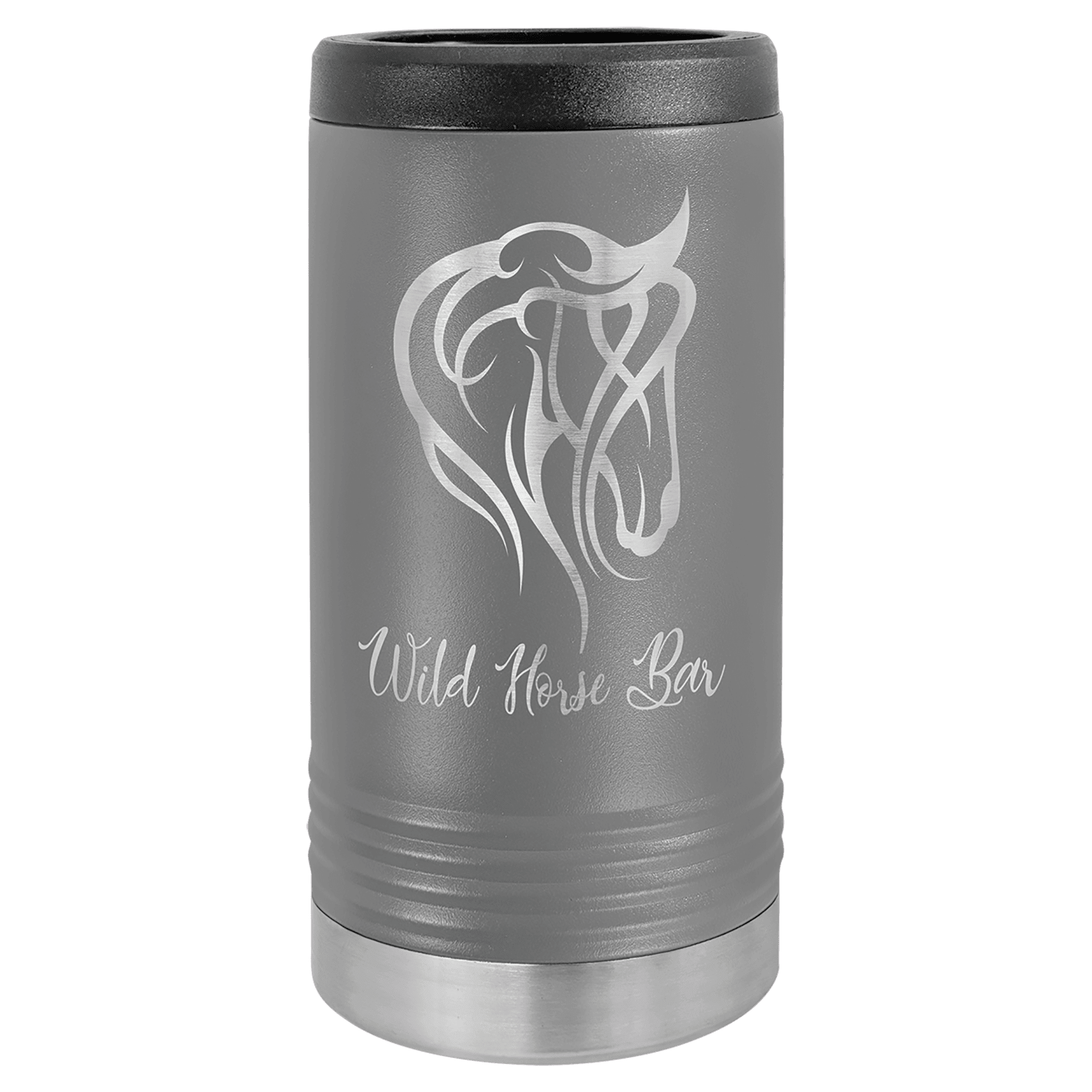 Slim Can Vacuum Insulated Beverage Holder with Custom Engraving by Polar Camel - The Rutile Ltd