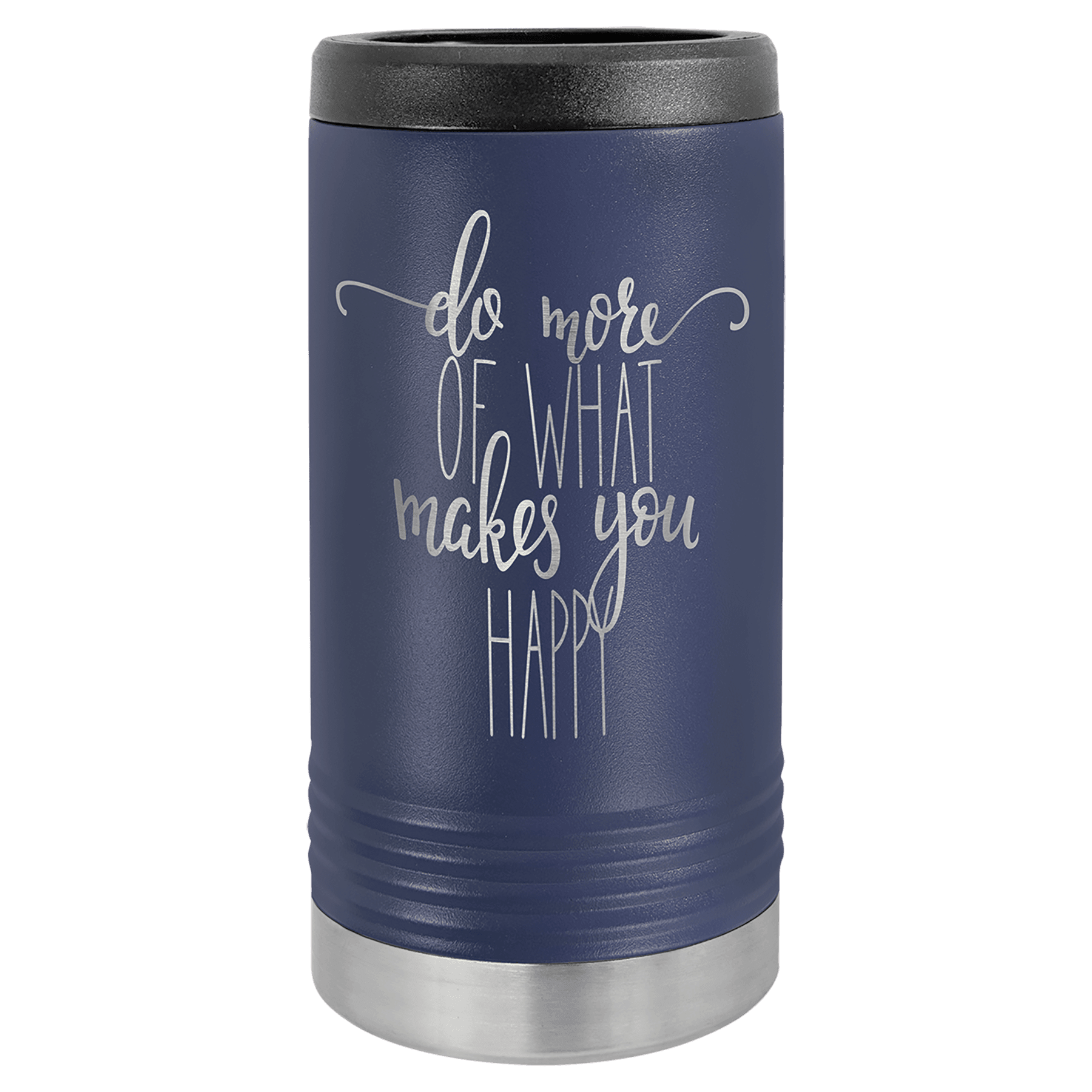 Slim Can Vacuum Insulated Beverage Holder with Custom Engraving by Polar Camel - The Rutile Ltd