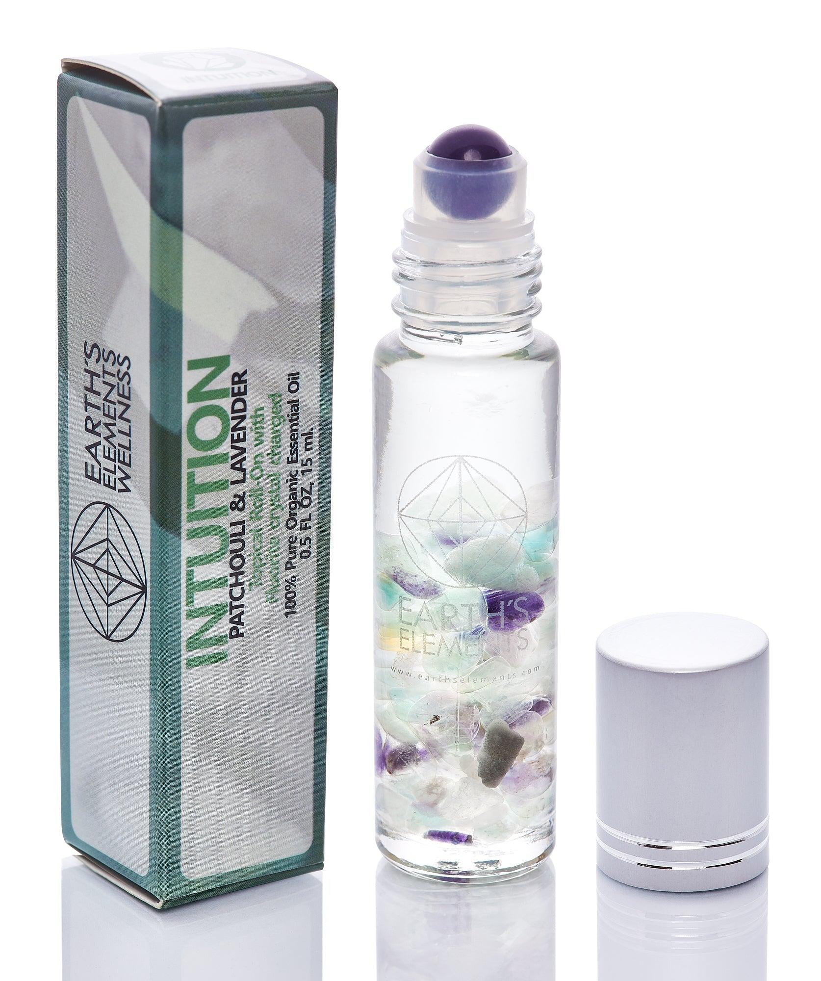Intuition - Aromatherapy & Crystal Organic Roll On - The Rutile Ltd