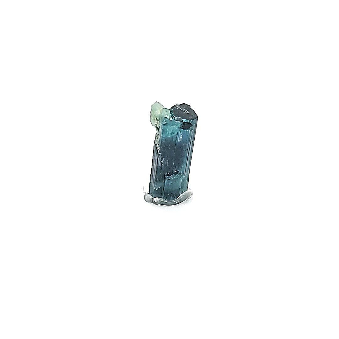 4.94ct Indicolite / Blue Tourmaline Rough Mineral Specimen - The Rutile Ltd