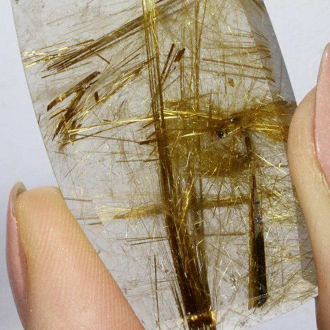 57.85ct Natural Golden Rutilated Quartz - The Rutile Ltd