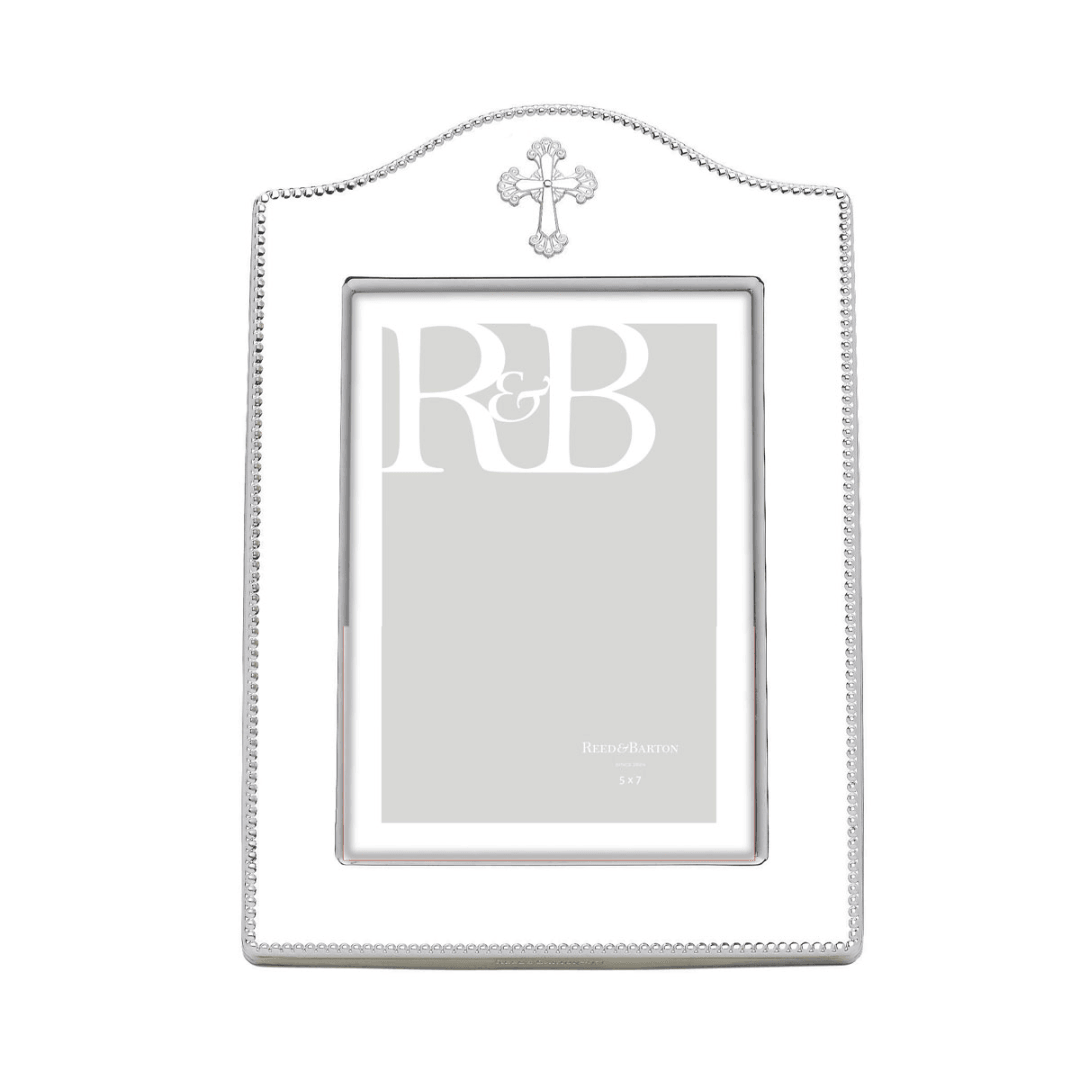 ABBEY CROSS 5X7 FRAME BY REED AND BARTON - The Rutile Ltd