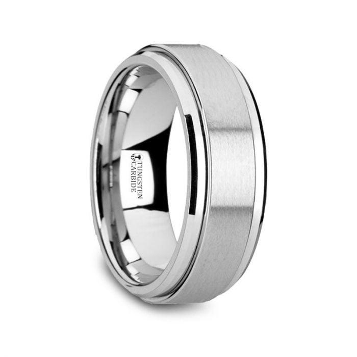 REVOLUTION - Tungsten Carbide Spinner Ring Spinning Wedding Band - 8mm - The Rutile Ltd